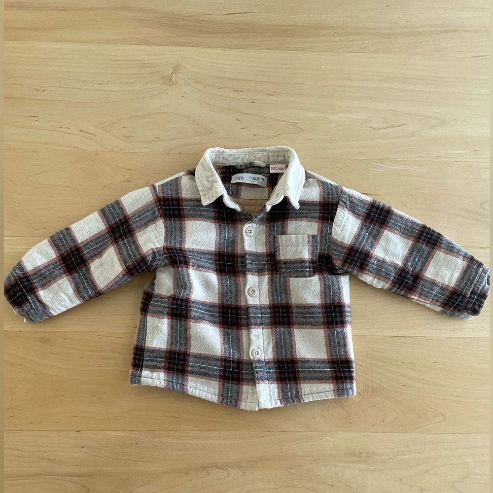 Zara Plaid Shacket